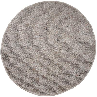 Vloerkleed Steve Donker Beige Rond ø160 cm Vloerkleed Steve Donker Beige Rond ø160 cm