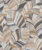 Decoprint Serenity - Native Leaves Taupe - SY27562