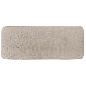 Tendance Badmat Pebble - Memory Foam - extra lang - taupe - 45 x 120 cm - antislip