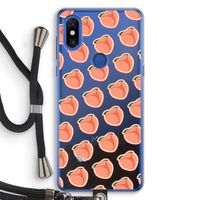 Just peachy: Xiaomi Mi Mix 3 Transparant Hoesje met koord