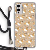 Doggy: OnePlus 9 Transparant Hoesje met koord
