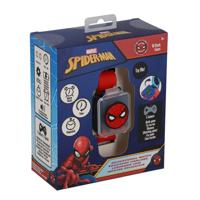 Spiderman speel en leer horloge rood/zwart