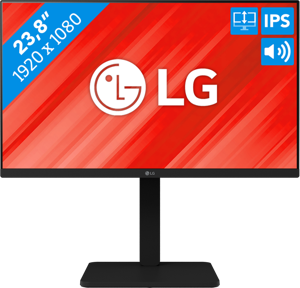 LG 24BA550-B computer monitor 60,5 cm (23.8") 1920 x 1080 Pixels Full HD LCD Zwart