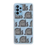 Cats: Samsung Galaxy A52 Transparant Hoesje Cats: Samsung Galaxy A52 Transparant Hoesje