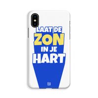 Laat de zon in je hart: iPhone X Volledig Geprint Hoesje