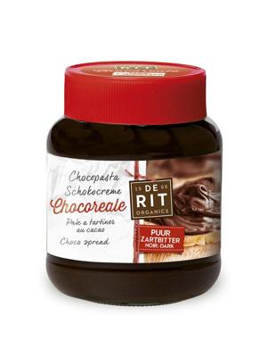 De Rit Chocoreale chocopasta puur met rietsuiker bio