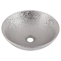Differnz BRIGHT Waskom - 36x14cm - geglazuurd - zilver 38.009.30
