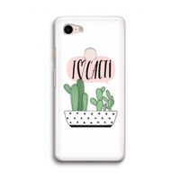 I love cacti: Google Pixel 3 Transparant Hoesje