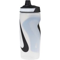 Nike Refuel Bidon Grip 550ML Lichtgrijs Zwart Wit