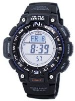 Horlogeband Casio SGW-1000-1A / 10500704 Kunststof/Plastic Zwart 18mm