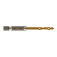 Milwaukee Metaalboor Shockwave HSS-G TiN Red Hex 3,5 x 69 mm VE=2 - 48894707