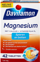 Davitamon Magnesium voor Spieren en Botten Tabletten