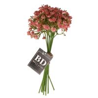 Kunstbloemen boeket Gipskruid - 30 cm - roze - kunst zijdebloem - Gypsophila