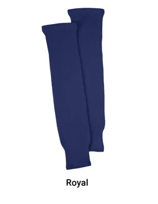 Ccm S100p Knit Practice Hockey Sock (junior) Royal Jr. 20"