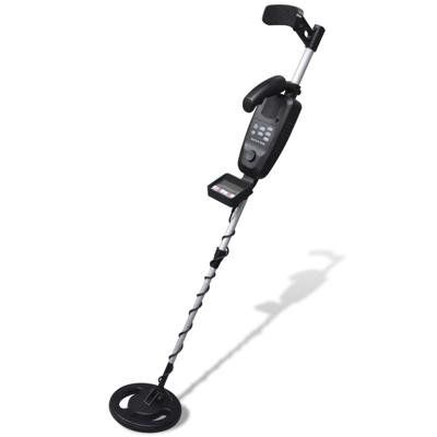 VidaXL Metaaldetector met lcd-scherm zoekschijf 20cm zoekdiepte 300cm