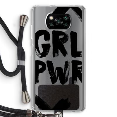 Girl Power #2: Xiaomi Poco X3 NFC Transparant Hoesje met koord
