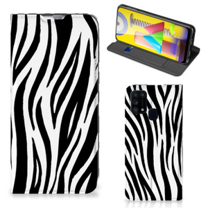 Samsung Galaxy M31 Hoesje maken Zebra