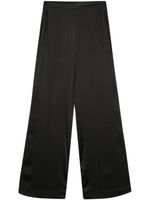 Semicouture pantalon palazzo à taille haute - Noir