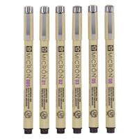 Sakura • pigma micron set zwart 6stuks