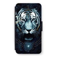 Darkness Tiger: iPhone 11 Flip Hoesje