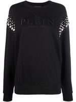 Philipp Plein sweat Crystal Iconic en coton - Noir - thumbnail