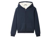 pepperts! Kinder hoodie met rits (134/140, Marineblauw)