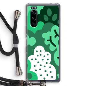 Bushes: Sony Xperia 5 Transparant Hoesje met koord