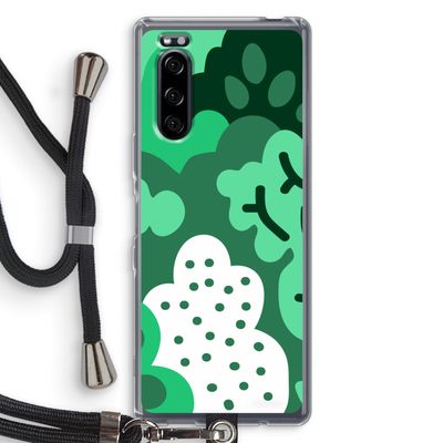 Bushes: Sony Xperia 5 Transparant Hoesje met koord