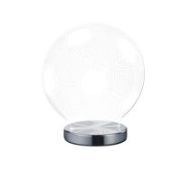 TRIO BALL tafellamp 7 W Chroom, Transparant - thumbnail