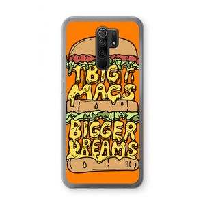 Big Macs Bigger Dreams: Xiaomi Redmi 9 Transparant Hoesje