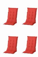 Kussen hoog 50x123 Panama baksteenrood (4 stuks) Madison - Madison