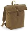 Quadra QD655 Heritage Waxed Canvas Backpack - Desert Sand - 30 x 40 x 14 cm
