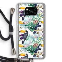 Tukans: Xiaomi Poco X3 NFC Transparant Hoesje met koord