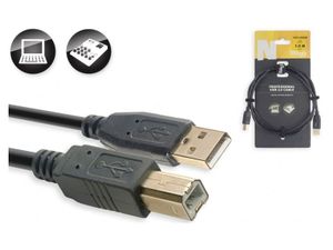 Stagg NCC1,5UAUB Vergulde USB Kabel