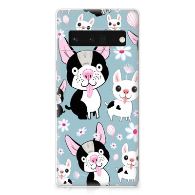 Google Pixel 6 Pro | TPU Hoesje | Hondjes