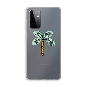 Palmboom: Samsung Galaxy A72 Transparant Hoesje