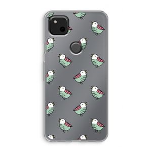 Vogeltjes: Google Pixel 4a Transparant Hoesje