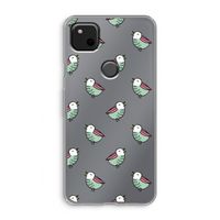 Vogeltjes: Google Pixel 4a Transparant Hoesje