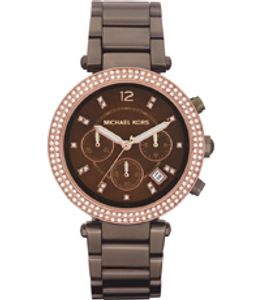 Horlogeband Michael Kors MK5578 Roestvrij staal (RVS) Bruin 12mm