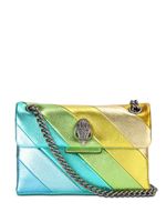 Kurt Geiger London mini pochette métallisée Kensington - Bleu