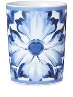 Dolce & Gabbana verre à eau Blu Mediterraneo en porcelaine - Blanc