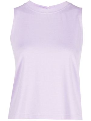 Marchesa Notte débardeur à encolure ronde - Violet