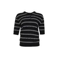 Maicazz - Zwart | Dames | Trui | Zwart | 3XL | regular | Kamst mode