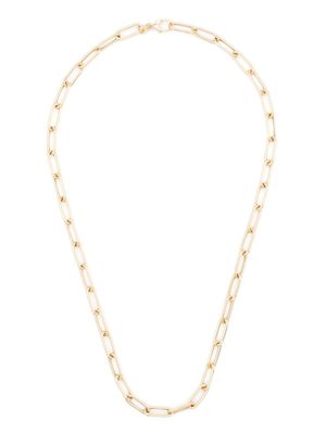 Ef Collection 14kt geelgouden schakelarmband Ef Collection 14kt geelgouden schakelarmband