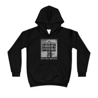Hoodie regular zwart - kids - Stadion Licht