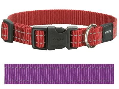 Rogz For Dogs snake halsband paars