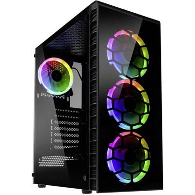 Kolink OBSERVATORY LITE Midi-tower Gaming-behuizing Zwart