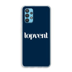 Topvent Navy: Samsung Galaxy A32 4G Transparant Hoesje