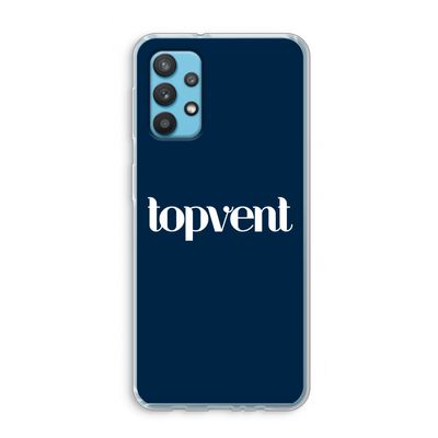 Topvent Navy: Samsung Galaxy A32 4G Transparant Hoesje