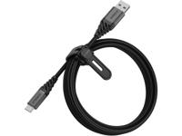 OtterBox OtterBox Nylon Braided Charge/Sync Cable Apple Lightning 2m Black